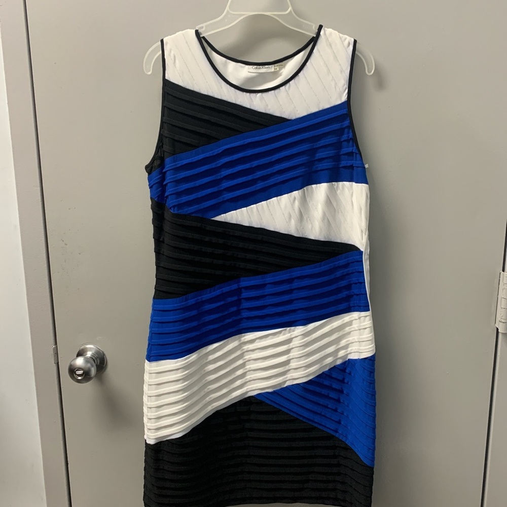 Calvin Klein Short Sleeveless Dress Sz 14P